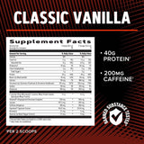 GNC AMP Wheybolic Ripped Vanille Classique paquet compact de 9 portions.
