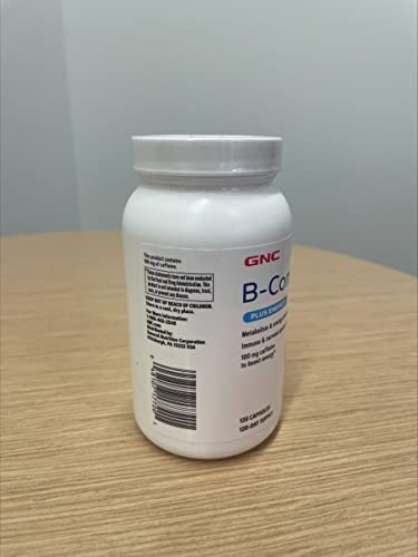 GNC B-Complex Plus Energy capsules, soutien concentration et énergie au quotidien.
