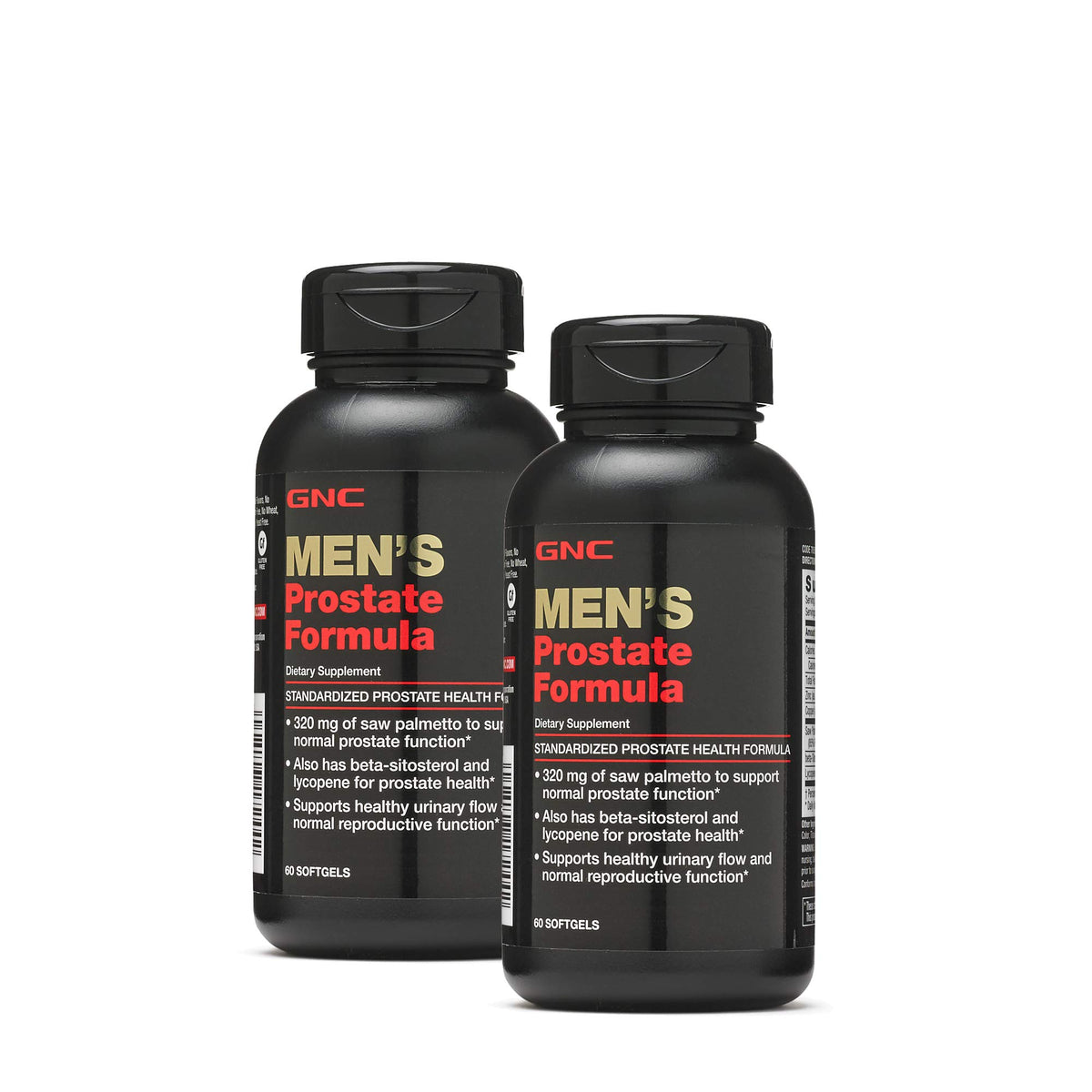 GNC Formule Prostate Homme, bouteille — soutien potentiel à la fonction reproductive normale