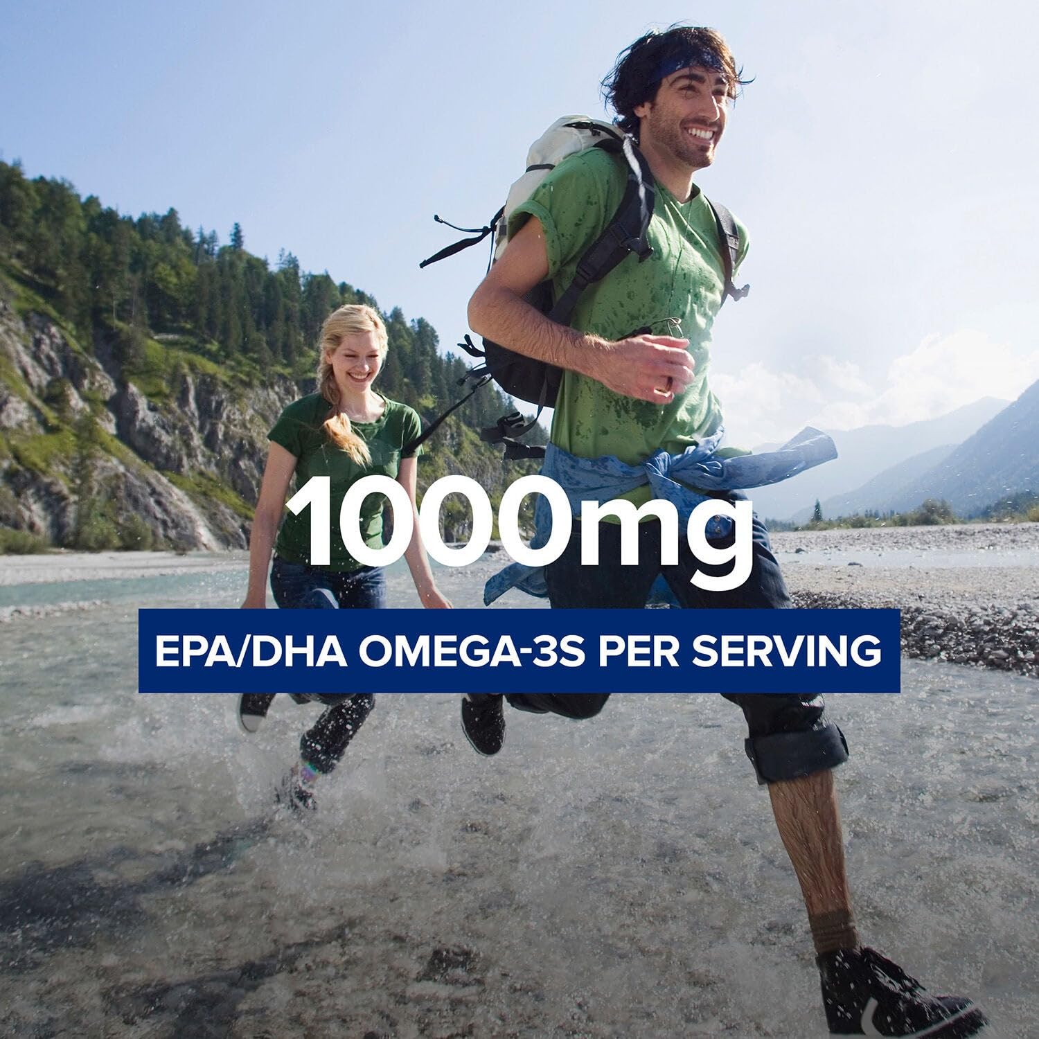 GNC Oméga-3 Triple Force – capsule avec revêtement entérique pour limiter les remontées
