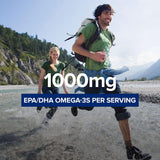 GNC Oméga-3 Triple Force – capsule avec revêtement entérique pour limiter les remontées