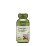GNC Herbal Plus – bouteille avec cannelle pour un soutien quotidien.