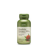 GNC Rhodiola 340 mg – bouteille pratique pour le bien-être naturel.