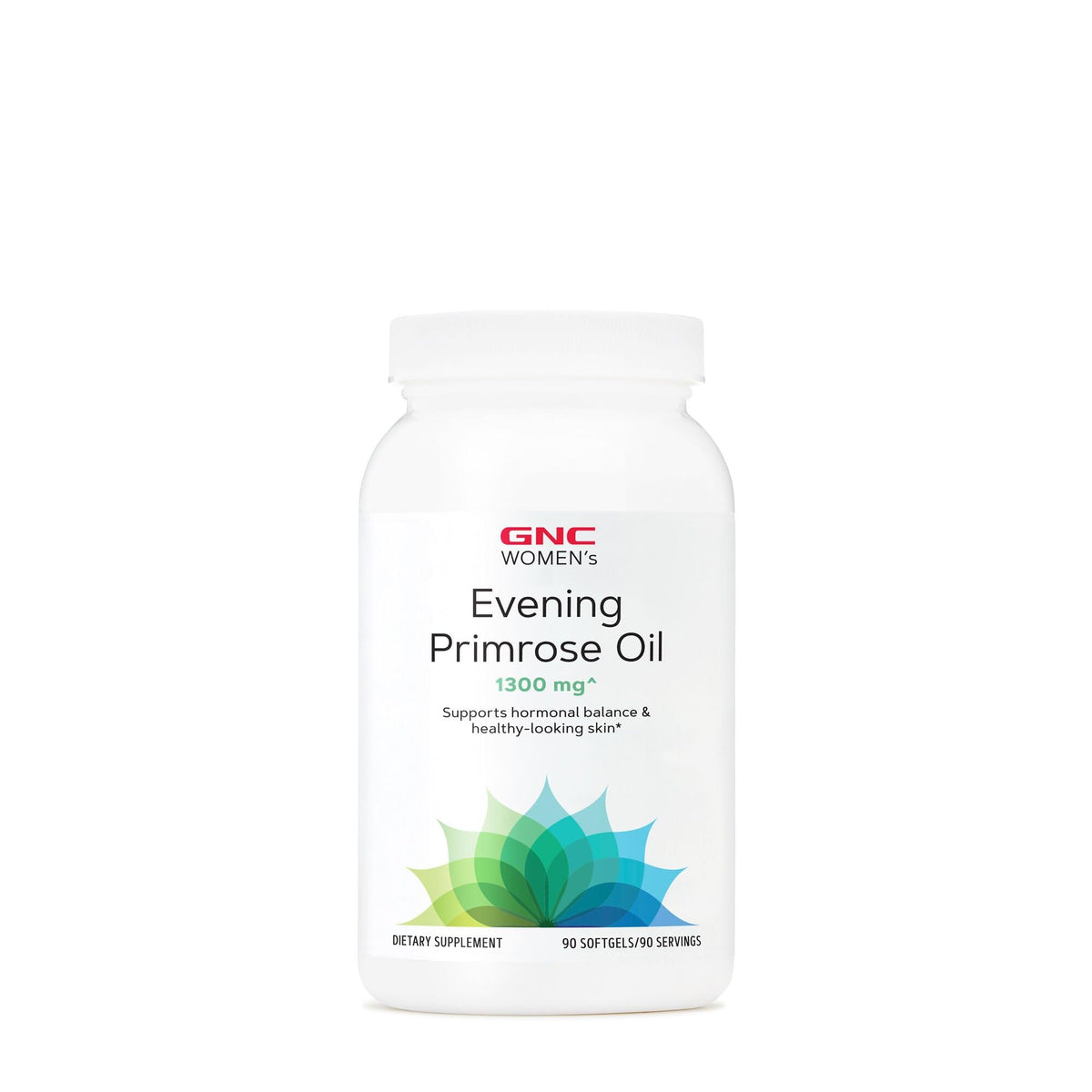 GNC Huile d'onagre - bouteille montrant une présentation claire et semble bénéfique pour l'équilibre hormonal