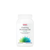 GNC Huile d'onagre - bouteille montrant une présentation claire et semble bénéfique pour l'équilibre hormonal