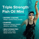 Cerveau et yeux soutenus par les acides gras Omega-3 de GNC