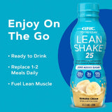 GNC Lean Shake 25 goût Banane Crème, expérience gourmande et pratique.