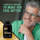 GNC Mega Men 50 Plus, présentation compacte idéale pour le voyage.