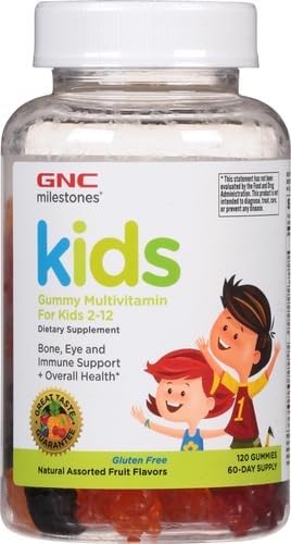 GNC Gommes Multivitamine Enfants - Ensemble-double pratique pour la routine quotidienne.