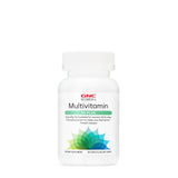 GNC Multivitamine Femmes 50+ – bouteille et caplets, soutien des os et énergie quotidienne.