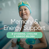 GNC Multivitamine Femmes 50+ – emballage et étiquette, sans gluten et sans arômes artificiels.