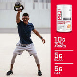 Poudre prête à être mélangée pour l’entraînement actif.
