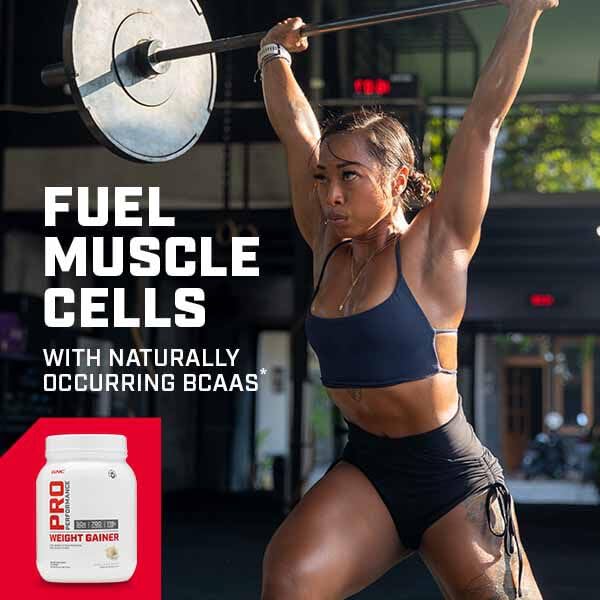 GNC Pro Performance Gain de Poids Double Chocolat: formule riche en BCAA pour l'énergie et la récupération