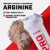 GNC Pro Performance Gain de Poids Double Chocolat: poudre fine, mélange facile pour une texture onctueuse