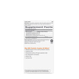 GNC Probiotic Complex etiquette sur bouteille, dosage facile et informations utiles pour routine quotidienne