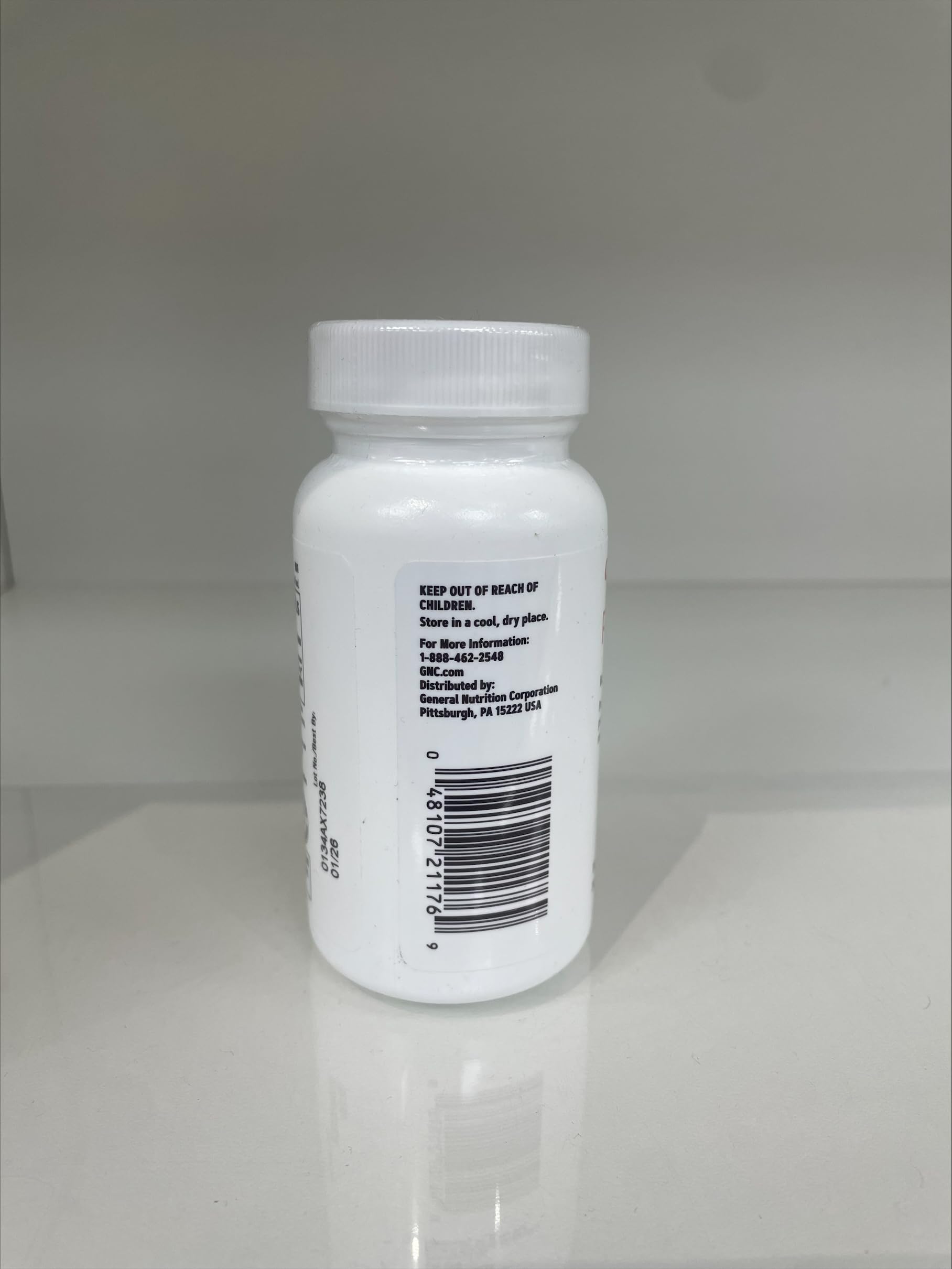 GNC Pycnogenol 100 mg – doseur inclus pour doser facilement.