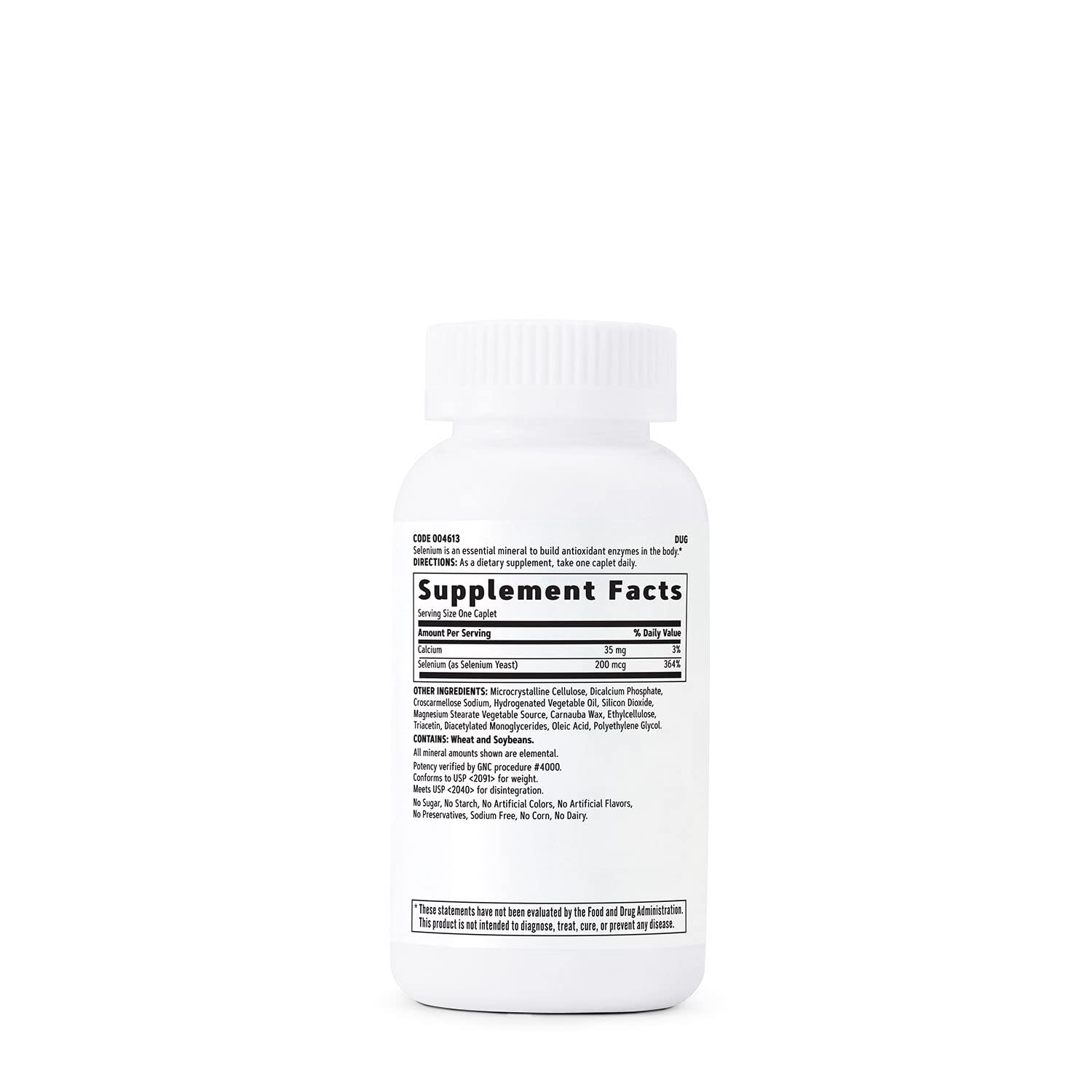GNC Selenium 200mcg – comprimés faciles à prendre dans la routine.