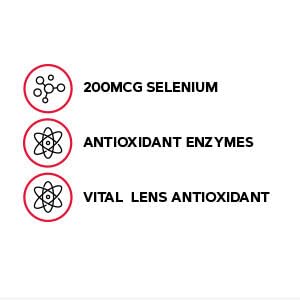 GNC Selenium 200mcg – étiquette claire et indications potentielles.
