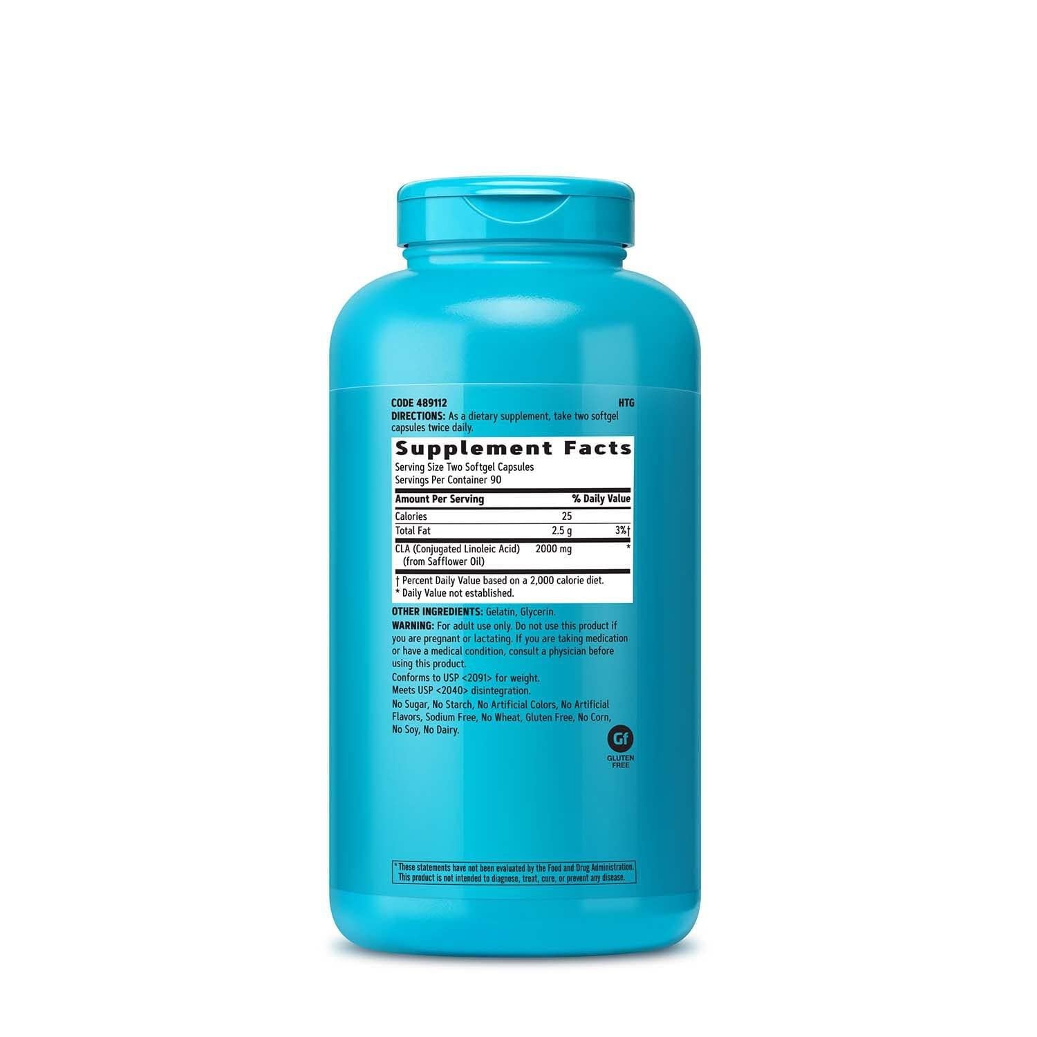 GNC Total Lean CLA: gélules pratiques pour énergie sans caféine.