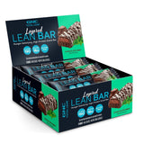 Barre GNC Total Lean Layered Lean Bar Chocolat Menthe emballage prêt à consommer, collation protéinée.