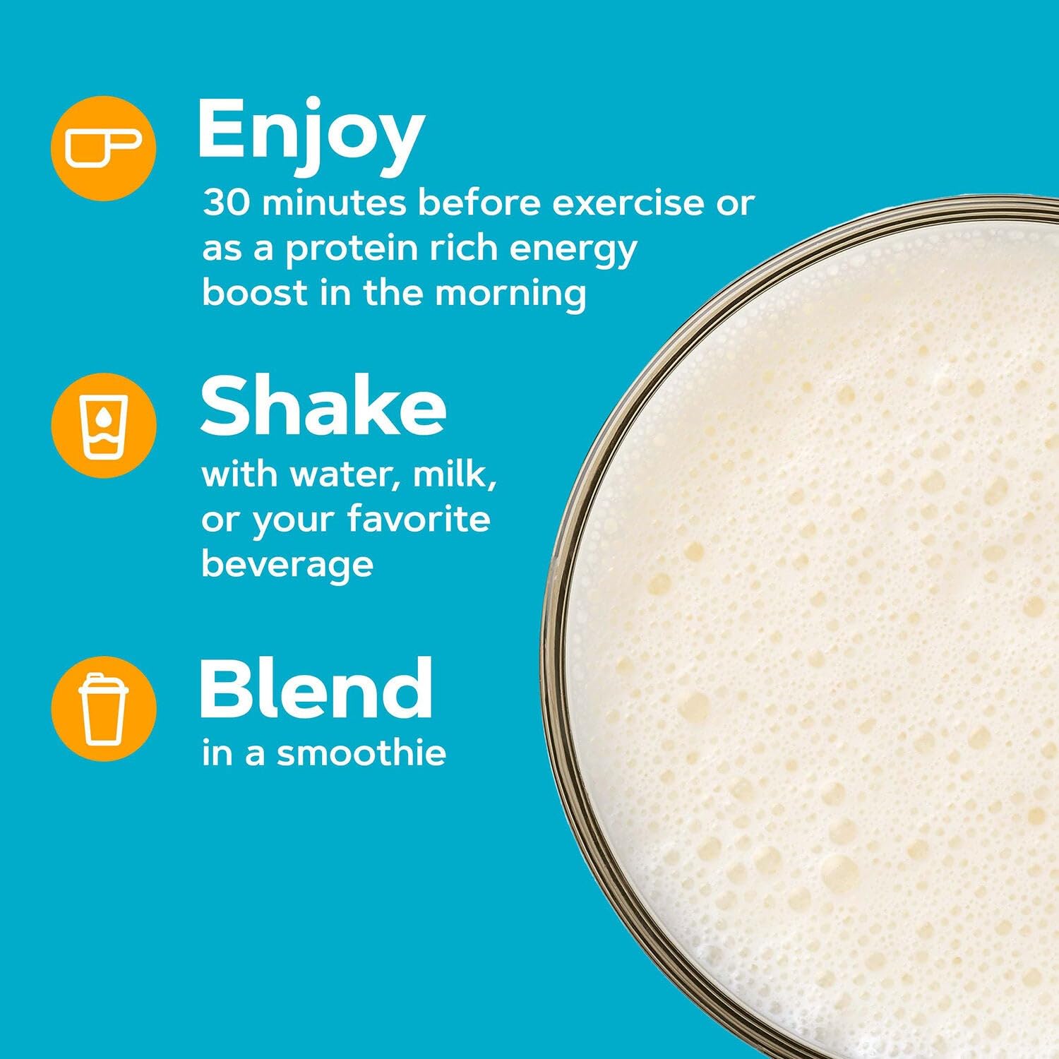 Emballage Lean Shake Burn Vanilla Creme avec mode d’emploi.