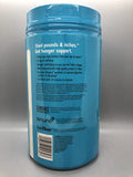 GNC Total Lean Vanille Caramel shake dans un verre, texture lisse et pratique.