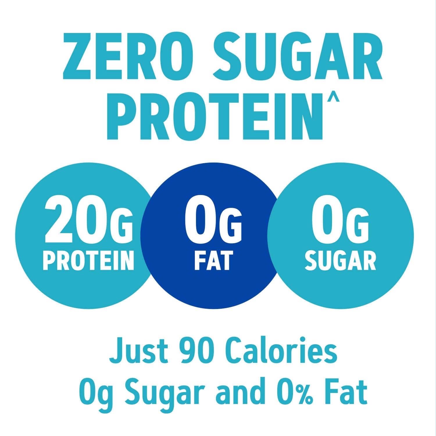 Étiquette nutritionnelle GNC Total Lean Zéro Sucre Protéine pour référence