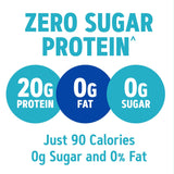 Étiquette nutritionnelle GNC Total Lean Zéro Sucre Protéine pour référence