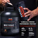 GNC Wheybolic en contexte salle de sport, récupération après effort.