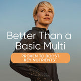 GNC Women’s Energy & Metabolism sur bouteille: format pratique pour prise journalière.