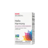 GNC Hello Harmony – Bouteille de comprimés montrant le soutien potentiel de l'humeur.