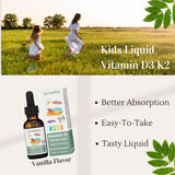 Go Healthy Natural gout vanille, goutte-à-goutte facile et absorption rapide