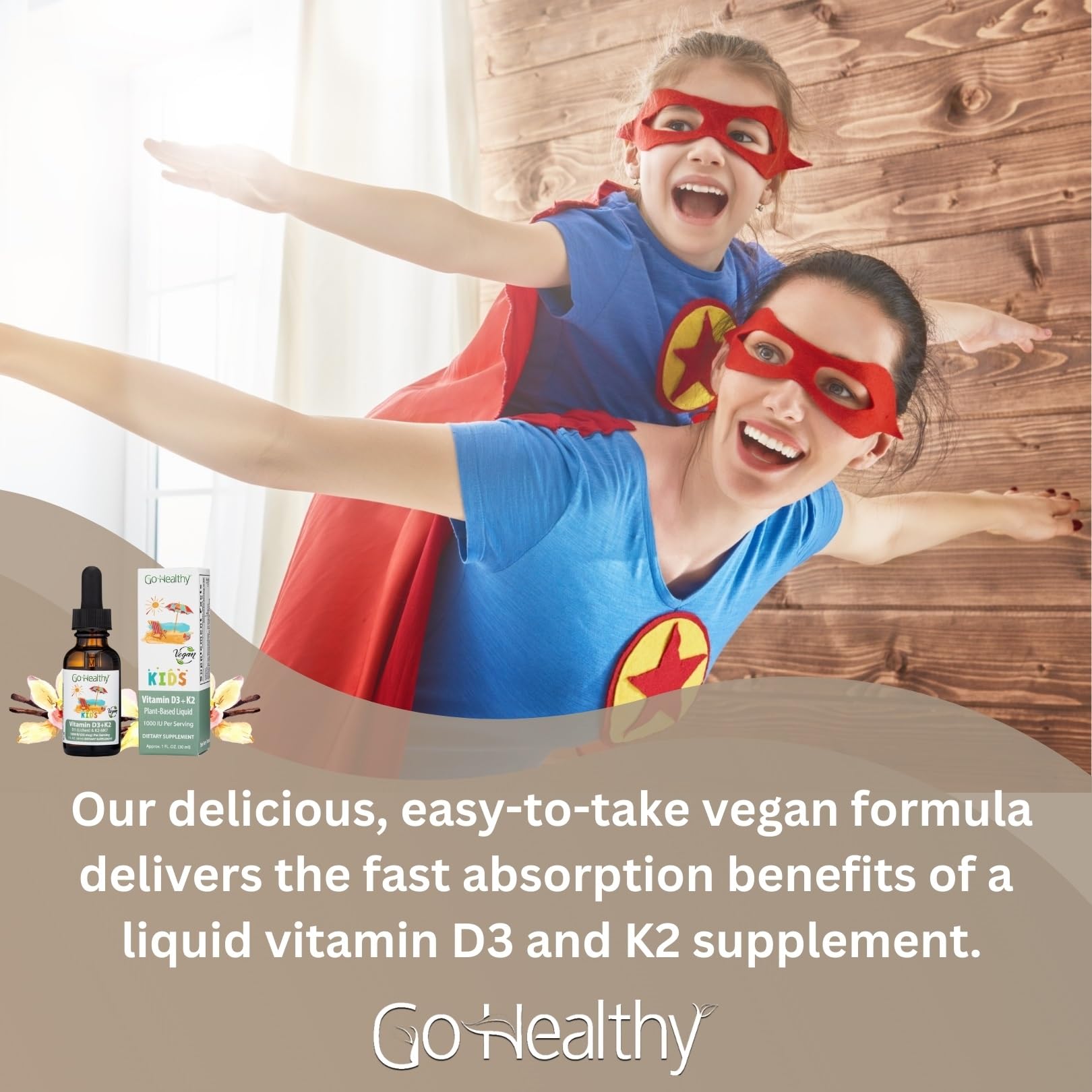 Go Healthy Natural utilisation quotidienne facilité, idéal pour routine saine