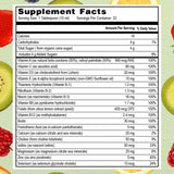 Go Healthy Vitamines liquides – utilisation simple pour toute la famille