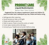 Go Healthy Vitamines liquides – fabrication américaine certifiée cGMP