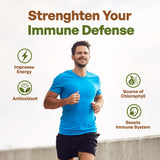 Go Nutra Spiruline en boisson, mélange facile et nutritif.
