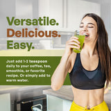 Go Nutra Spiruline petit-déjeuner, boost d'énergie potentiel.