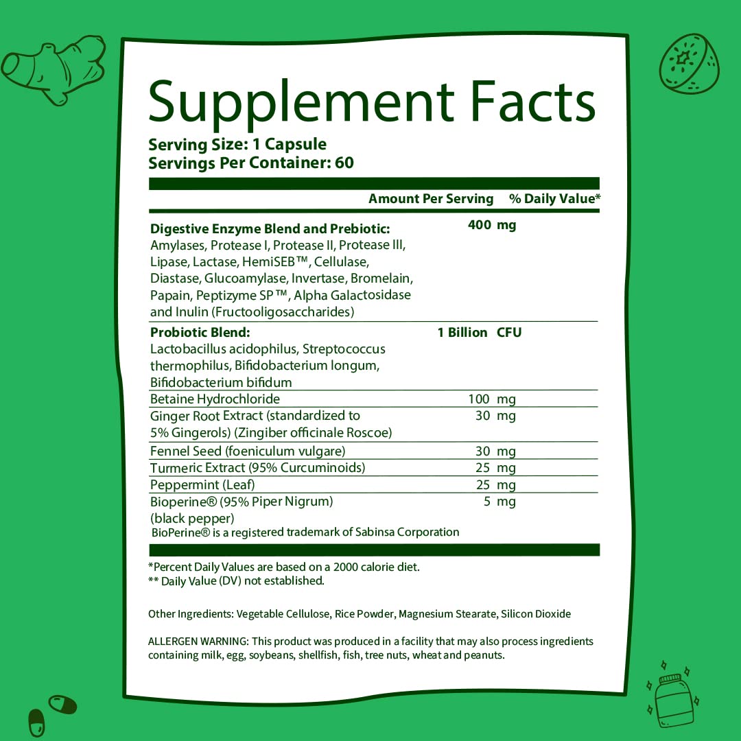 GoBiotix Digestive Enzymes – flacon pratique à emporter au quotidien