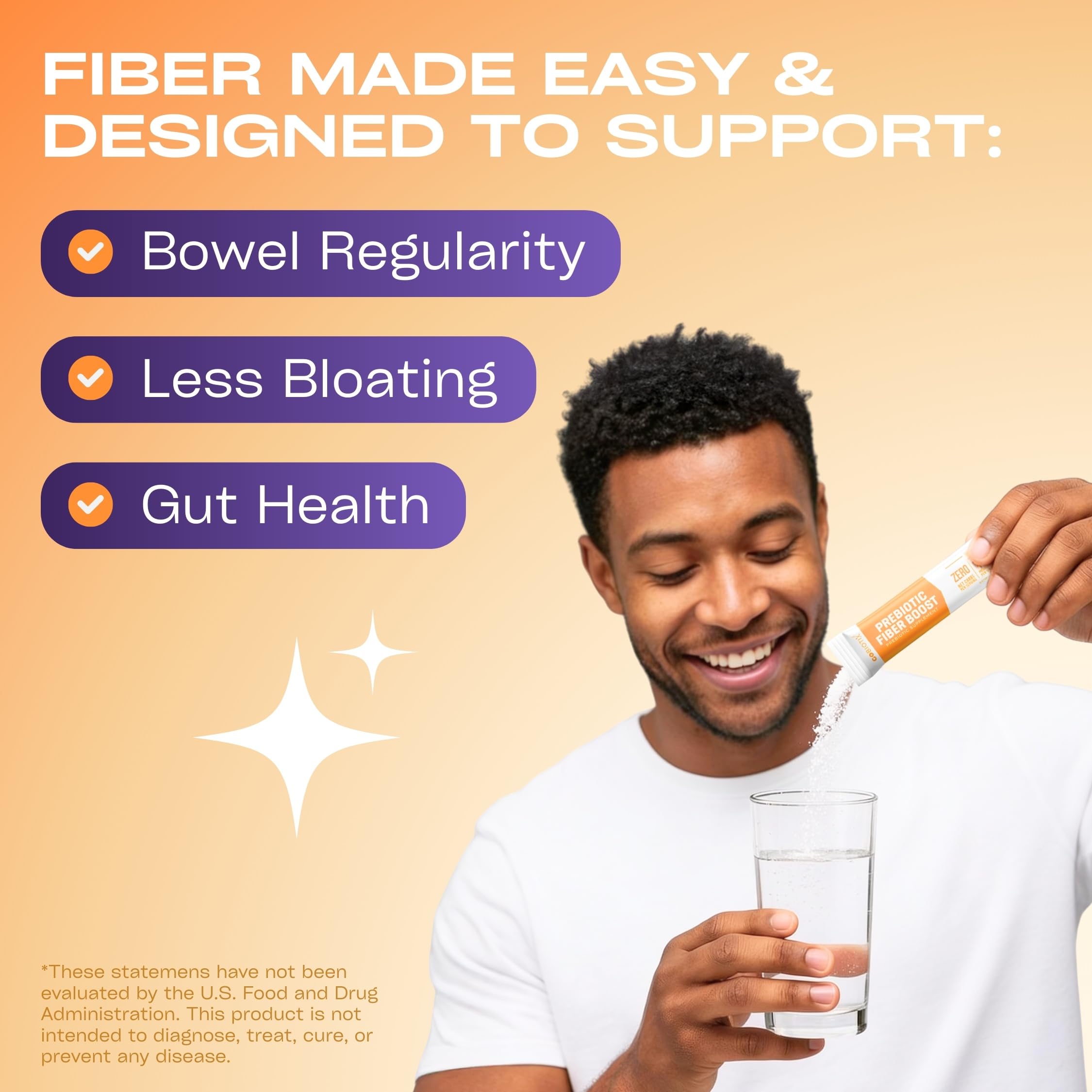 GoBiotix Fibre soluble adaptée au régime keto et végan.