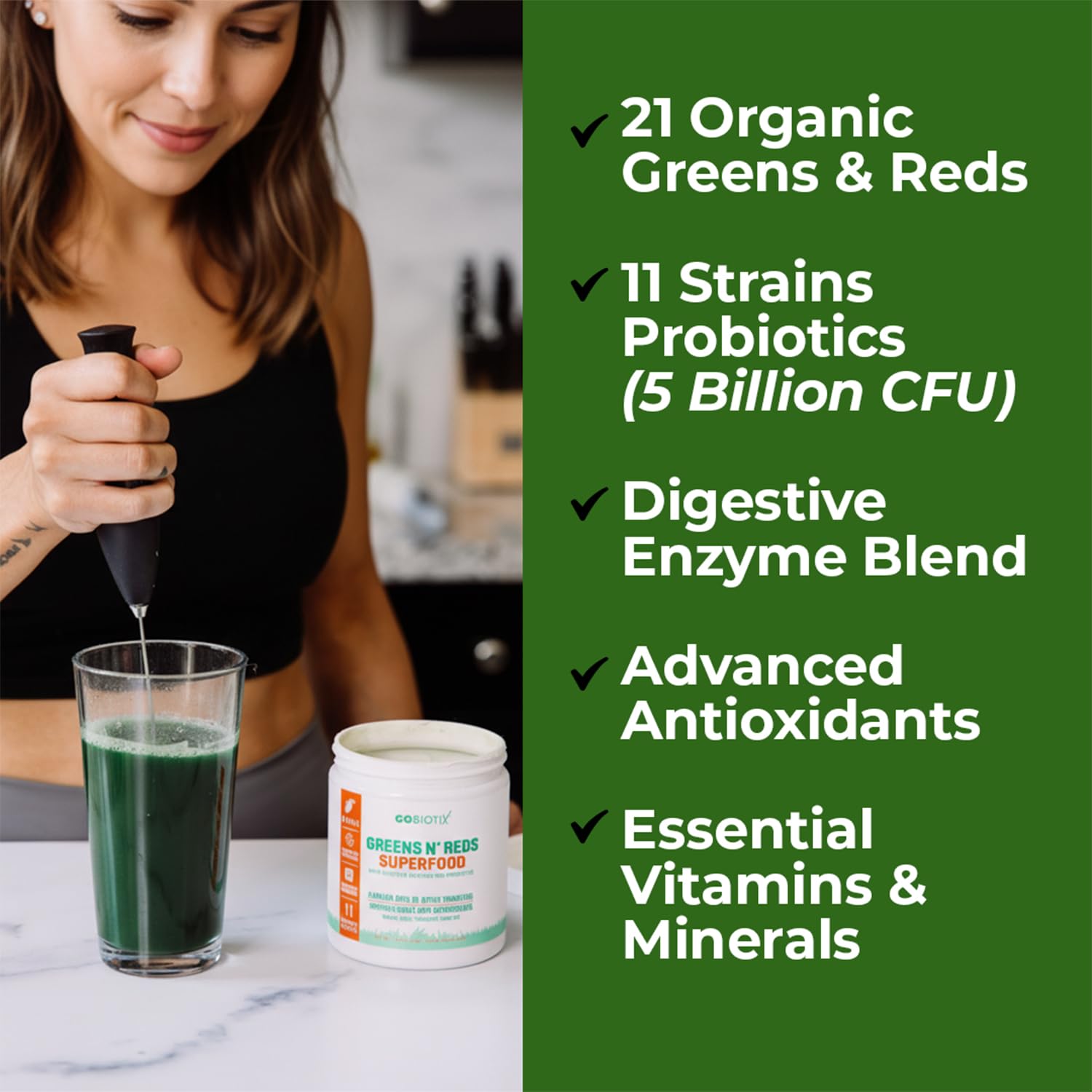 GOBIOTIX Probiotiques et enzymes digestives, soutien doux au quotidien.