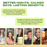 GoBiotix Verre d'eau clair avec la boisson préparée.