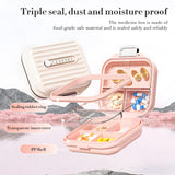 Goffing petit compartiment compact pour doses plus petites.
