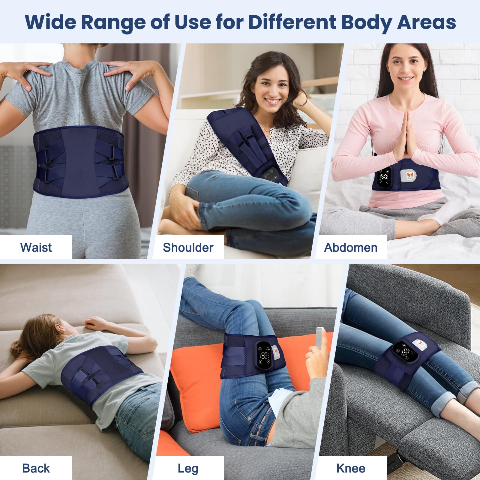 GoFujuco tissu doux et chaleur uniforme, confort durant les sessions