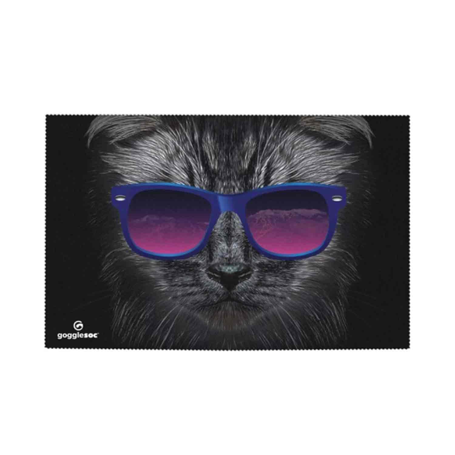GOGGLESOC Swipeout chiffon nettoyant lunettes, pratique et réutilisable pour vos lunettes de ski