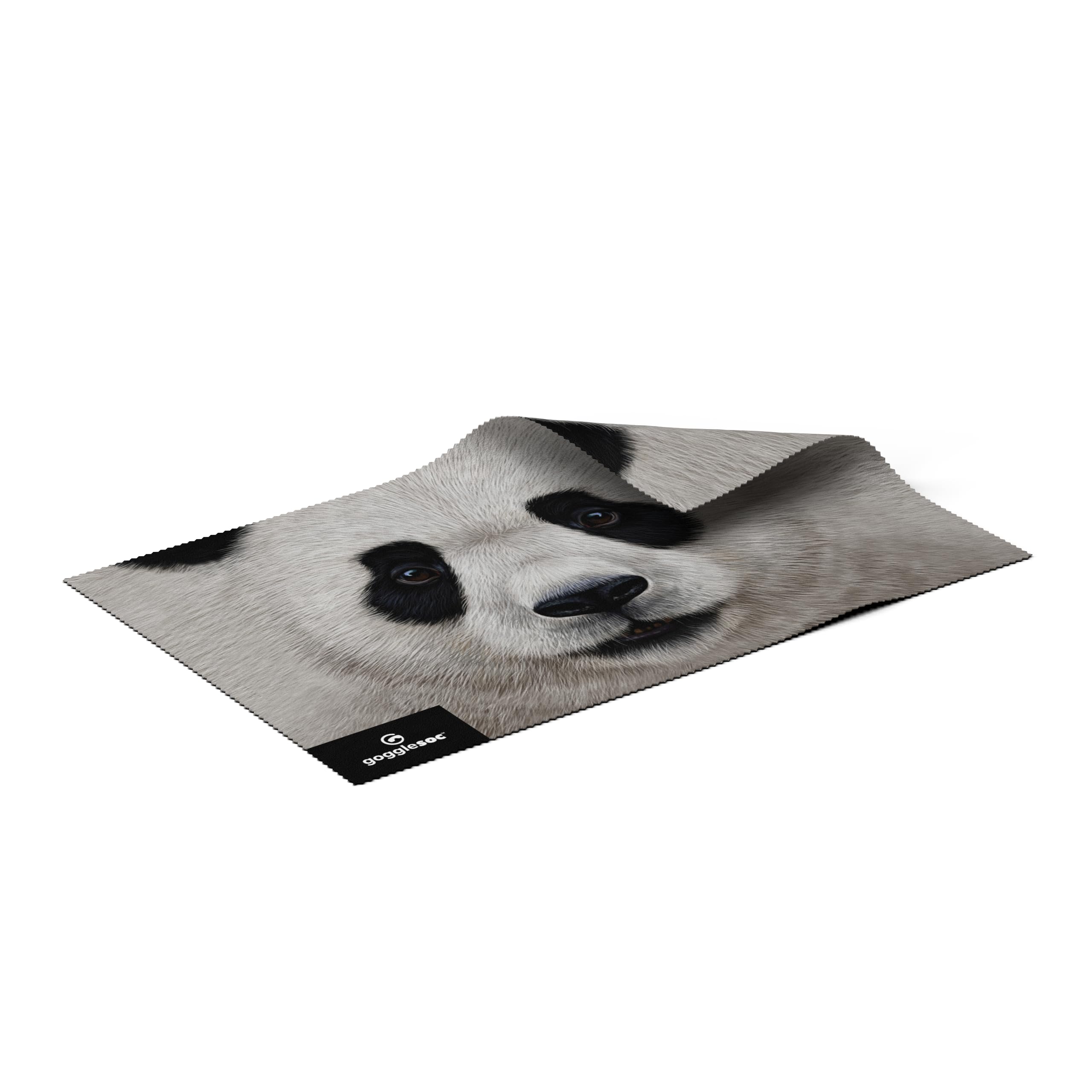 GOGGLESOC Swipeout Panda, chiffon réutilisable pour entretenir les lentilles.