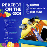 GoHydrate: pochette mono-dose pratique pour le gym et le voyage.