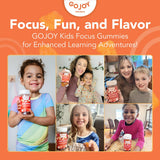 GOJOY NATURALS Gummies Ingrédients Safran – extraits clés pour l’attention.