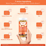 GOJOY NATURALS Gummies L‑Theanine – arôme orange naturel pour calme et concentration.