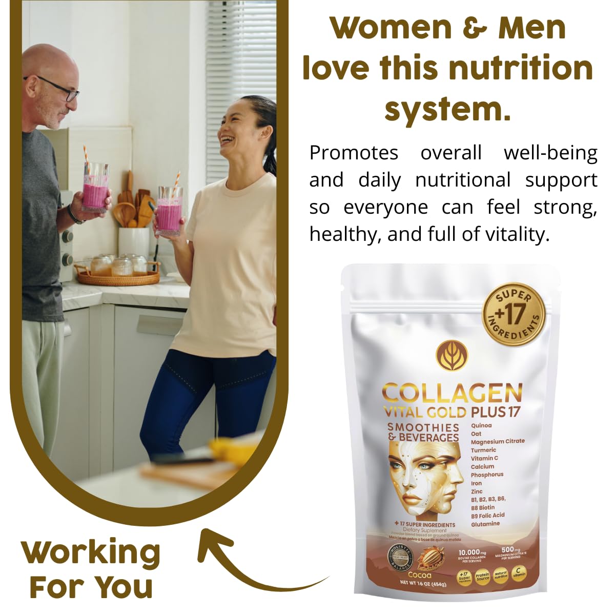 Gold Vital Life soutien articulations et mobilité pour le quotidien.