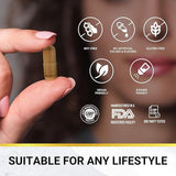Mélange S7 NitrolFlo-9, capsules adaptées à l'énergie durable.